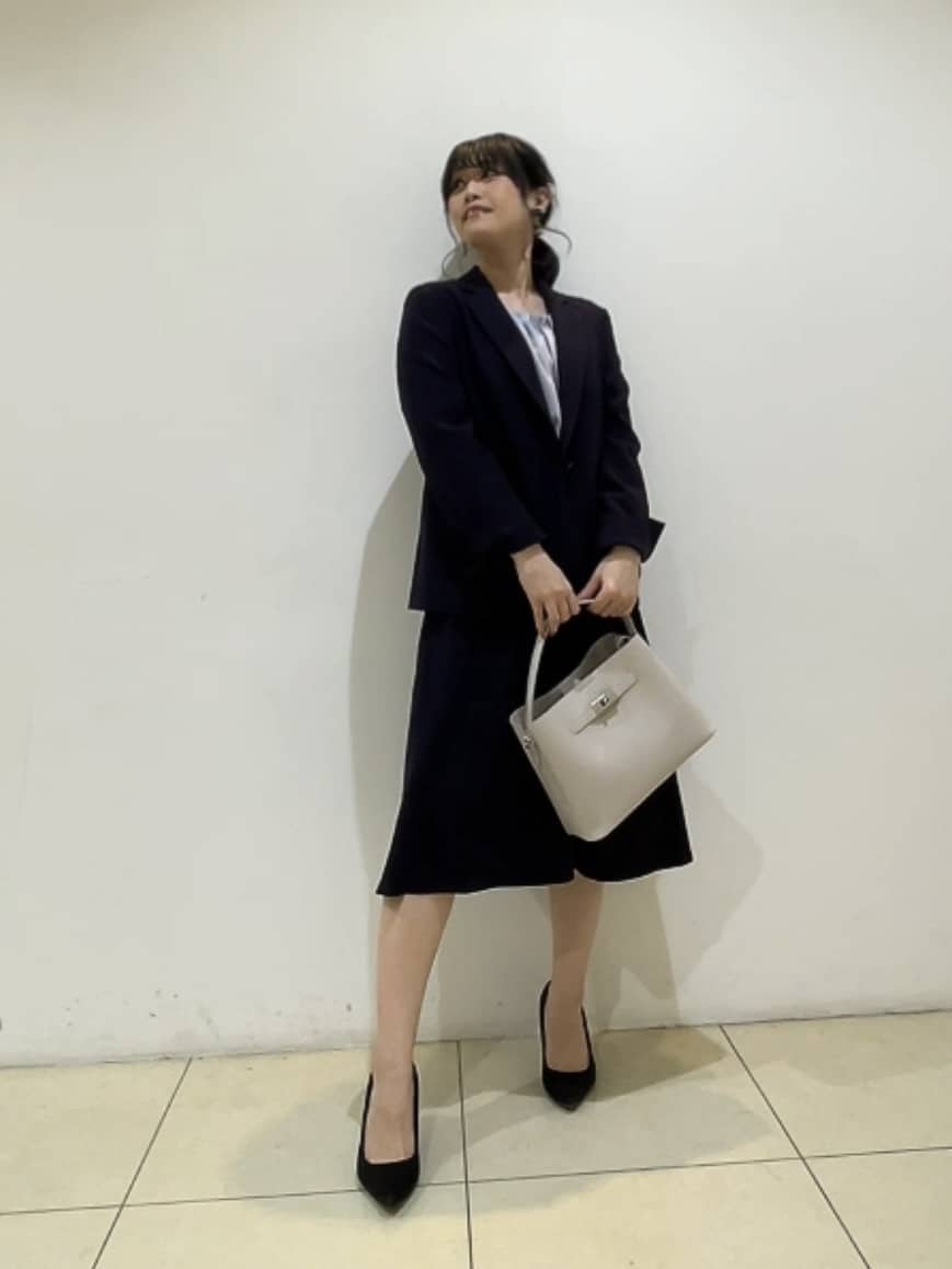 watanabeさんの「UNTITLED｜【透けにくい/ウエストイン見え】タックブラウス」を使ったコーディネート