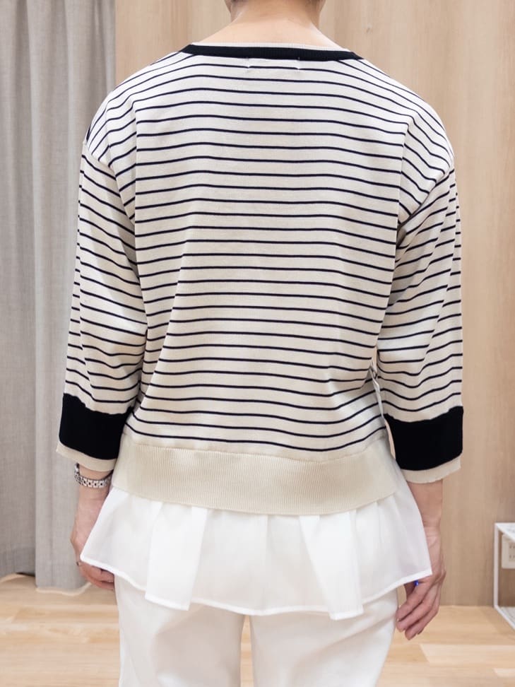 シュウコさんの「grove｜【選べる着丈】大人のためのストレートデニムパンツ」を使ったコーディネート