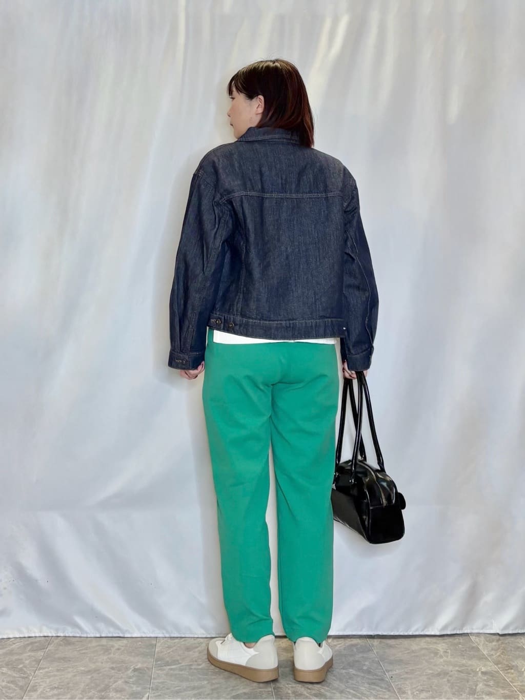 ネリさんの「SHOO･LA･RUE｜【SHOO・LA・RUE DENIM】羽織るだけでこなれる　オーバーサイズデニムジャケット」を使ったコーディネート