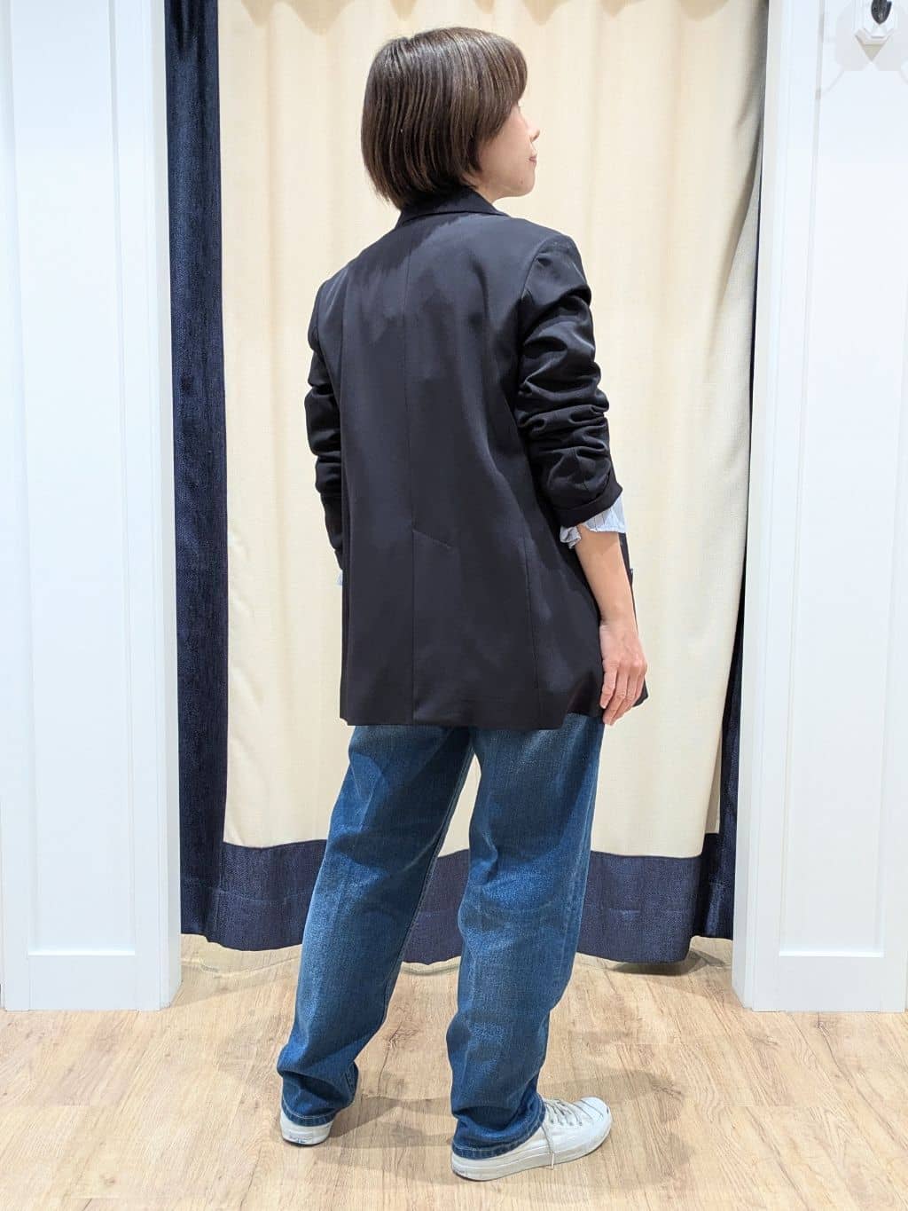 Moriokaさんの「Dessin｜【入卒/セレモニー/お仕事/セットアップ可能】ダブルジャケット」を使ったコーディネート