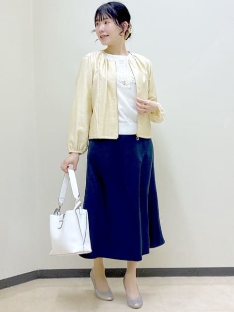  beni_gingerさんの「Reflect｜【ライトアウター／ゆったり羽織れる／気軽な羽織りに◎】ライトブルゾン」を使ったコーディネート