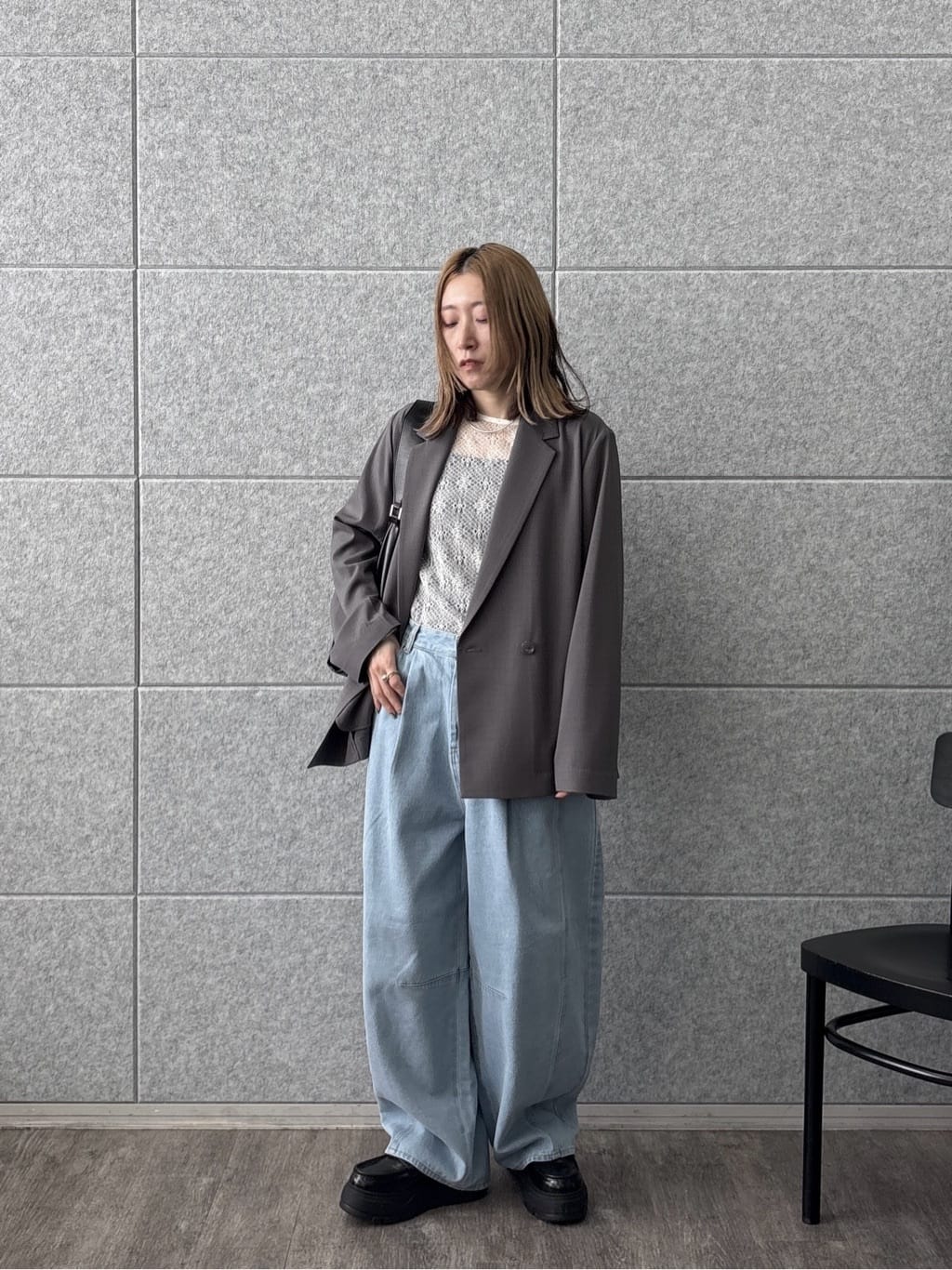 kotakiさんの「INDIVI｜Comfy SET UP｜ダブルブレストイージージャケット【セットアップ対応／通勤／カセット服／接触」を使ったコーディネート