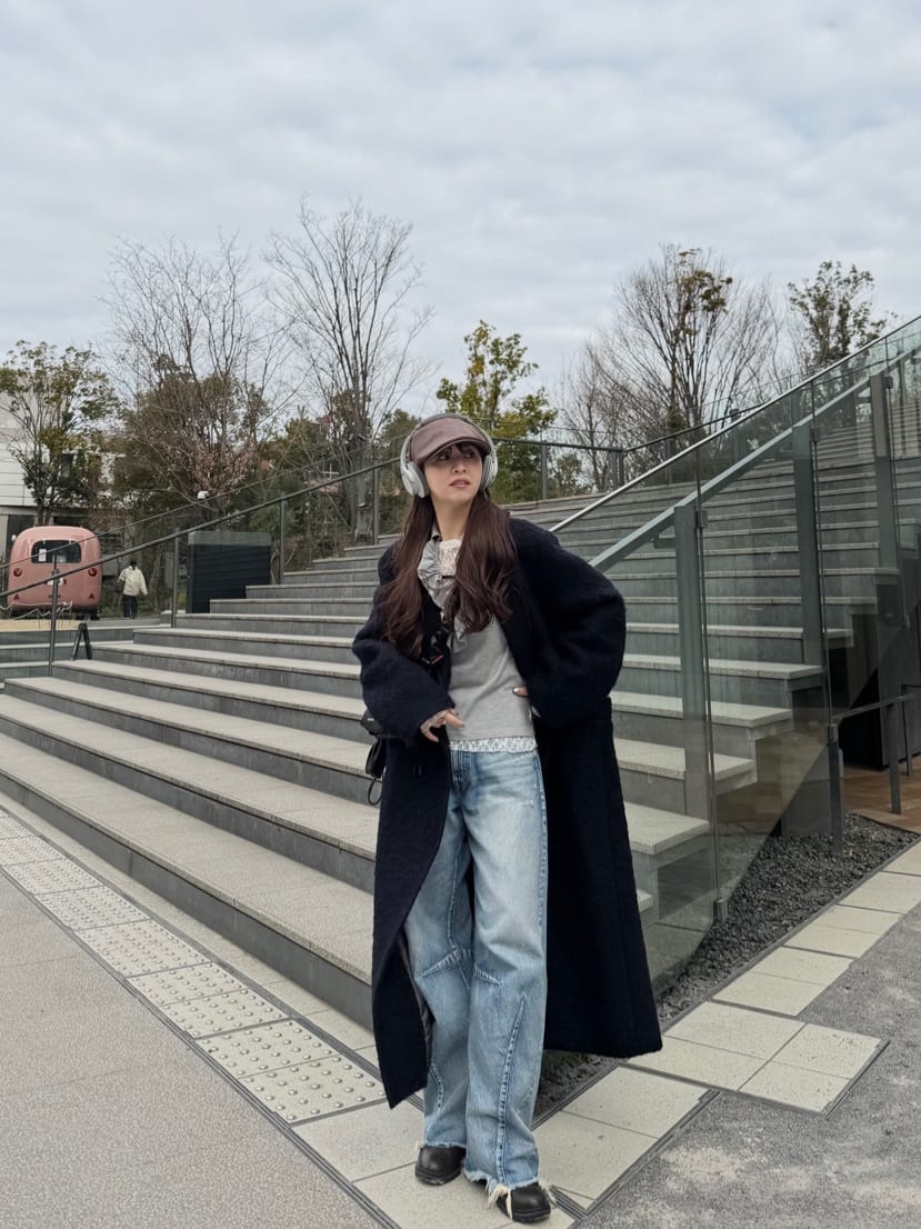 kanamiさんの「CODE A｜frill knit」を使ったコーディネート