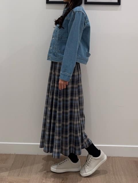 NOZOMIさんの「Dessin｜【洗える】ボートネックリブニット」を使ったコーディネート