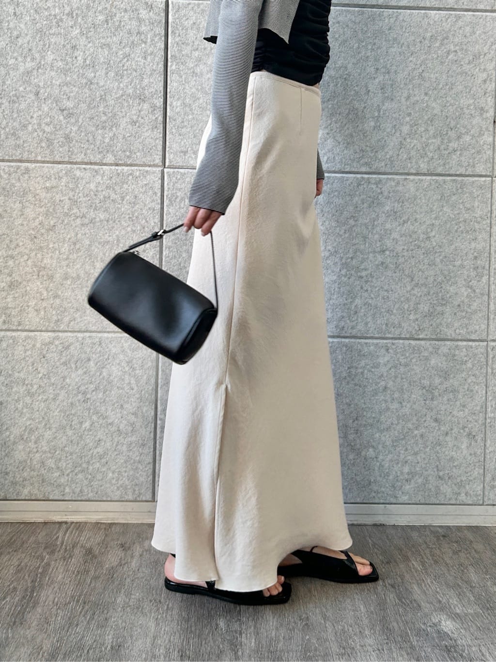 harunaさんの「CODE A｜PELLICO SUNNY｜RIBBON SANDALS」を使ったコーディネート