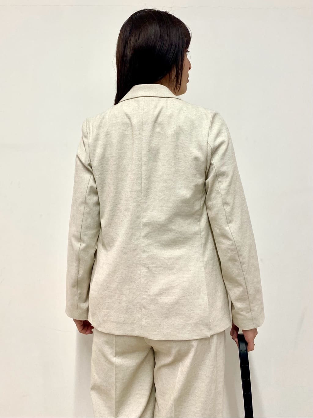 Sawaguchiさんの「DRESSTERIOR｜【セットアップ可/吸水速乾/ウォッシャブル】リネンブレンドオックスダブルジャケット」を使ったコーディネート