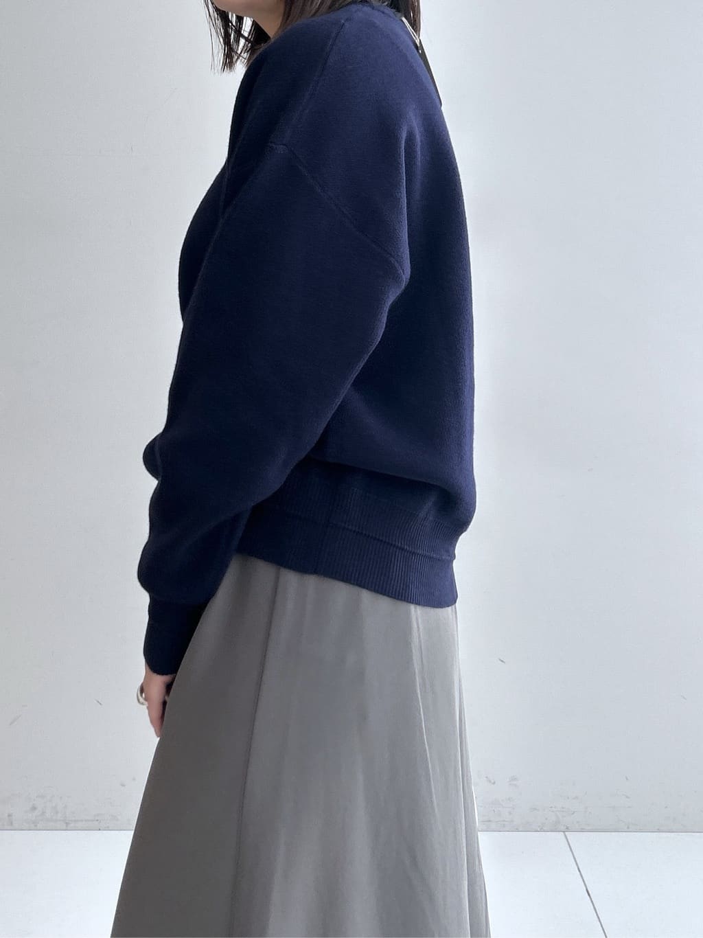 Hirokaさんの「Dessin｜【ウエストゴム/洗える】フィブリルソフトAラインスカート」を使ったコーディネート