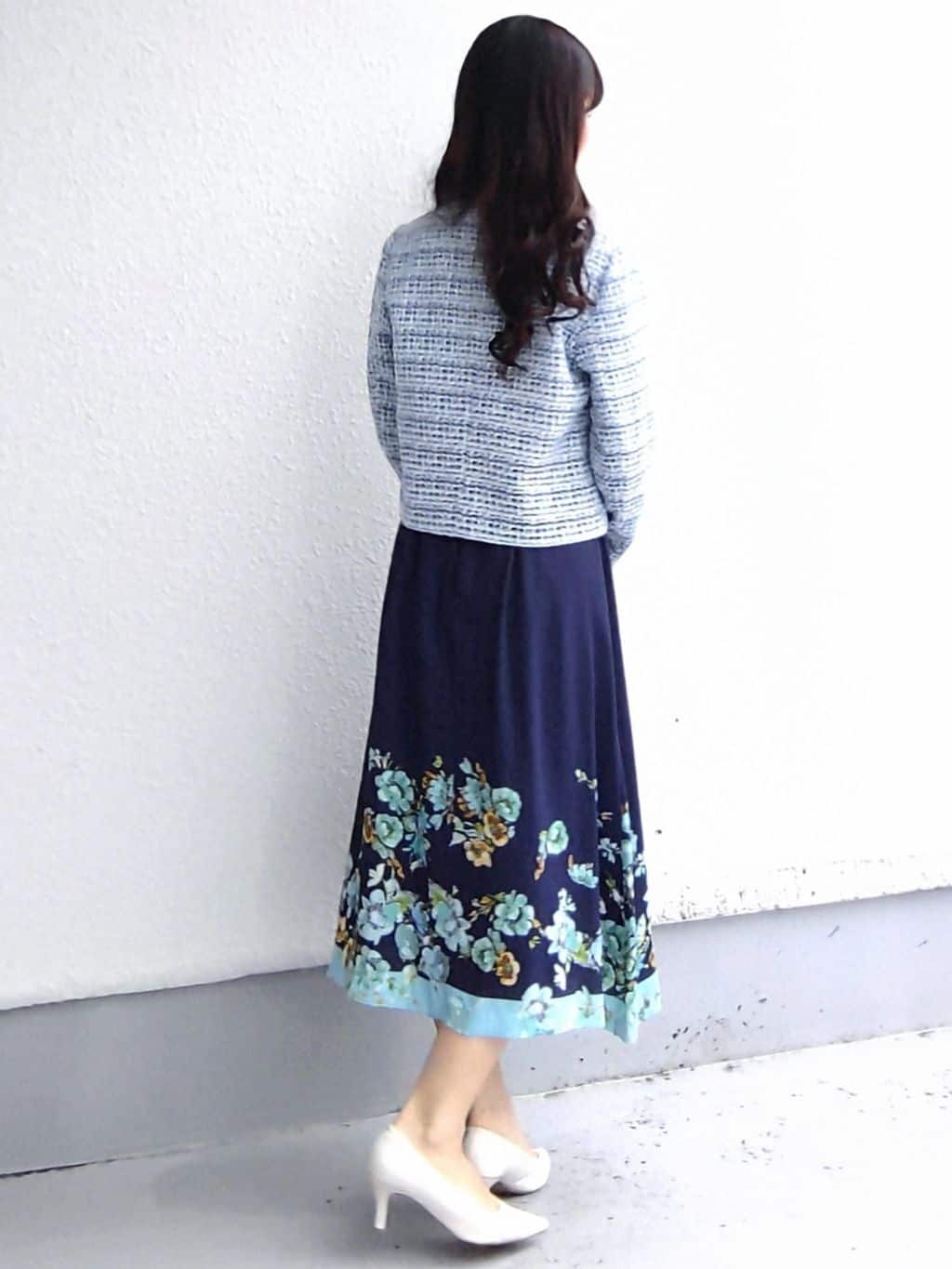 keinaさんの「SunaUna｜【手洗い可】花柄パネルワンピース」を使ったコーディネート