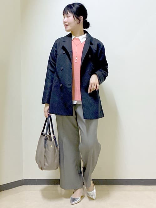  beni_gingerさんの「Reflect｜【羽織りにも◎】タイプライタービッグシャツ」を使ったコーディネート