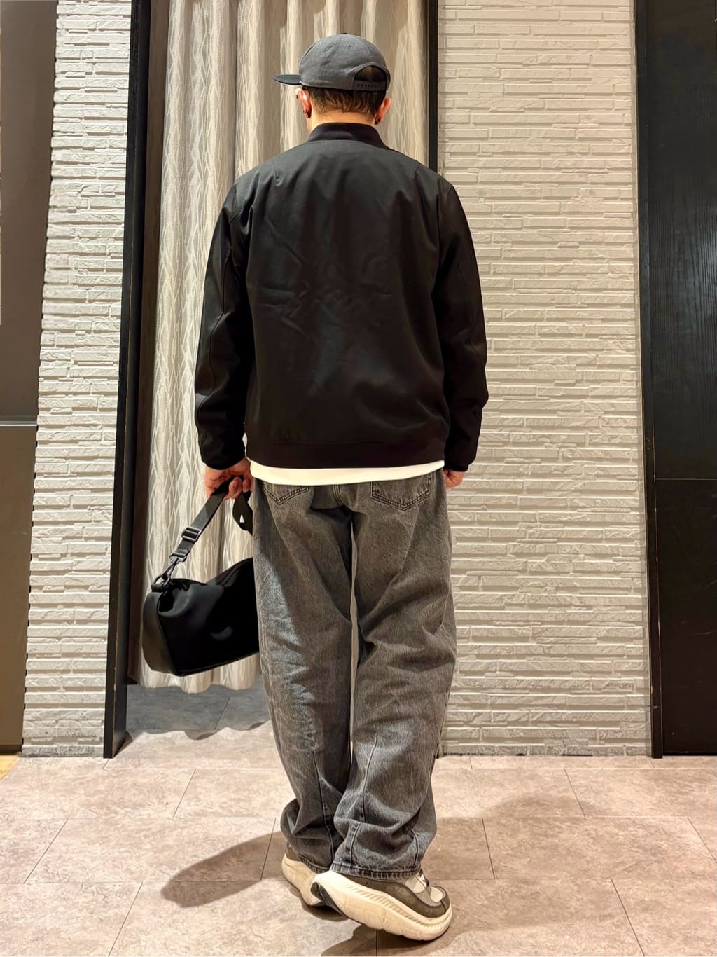 Pーyamaさんの「THE SHOP TK｜FLEX LINE ストレッチリブブルゾン　ストレッチ/防シワ/マシンウォッシャブル/セットアップ可」を使ったコーディネート
