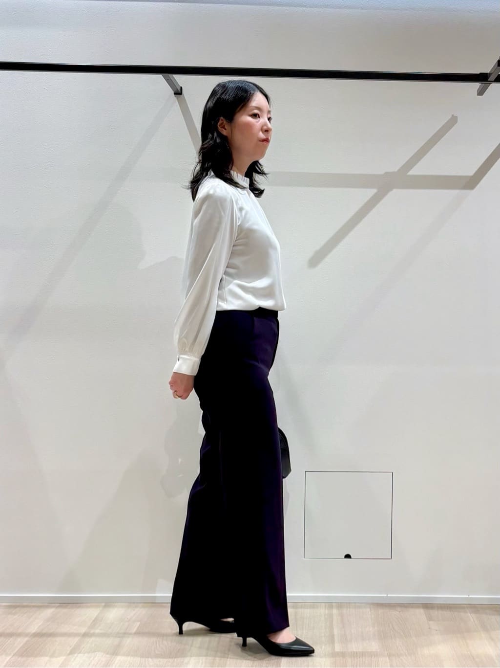yさんの「UNTITLED｜【仕事着/スーツ】ファンシーツイード ジャケット」を使ったコーディネート