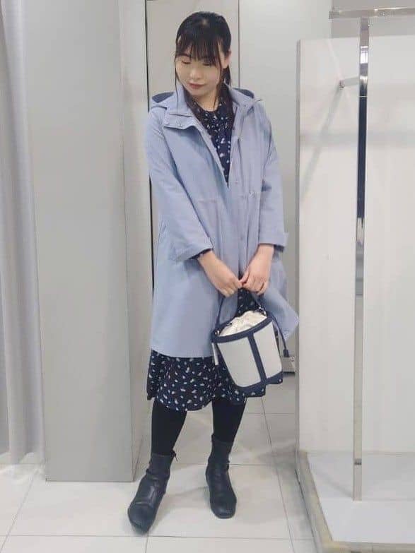 AZUSAさんの「Reflect｜【中綿ライナー付き】ライナー付きフーデッドロングコート」を使ったコーディネート