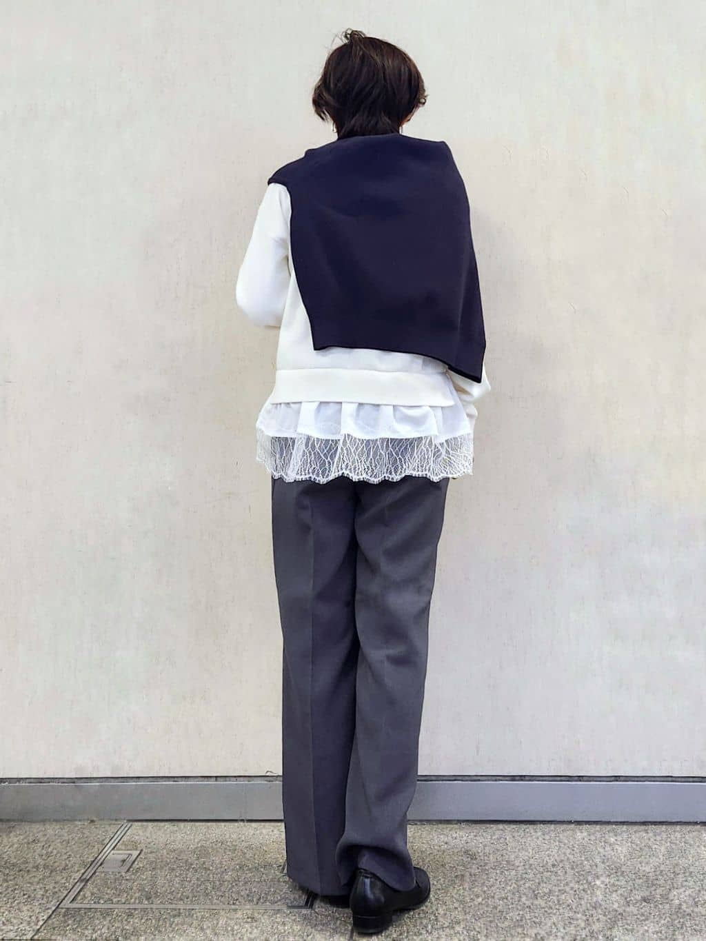 milkyさんの「OPAQUE.CLIP｜撥水ショートダウン【防風／抗菌防臭／洗濯機洗い可】《SS～LL》」を使ったコーディネート