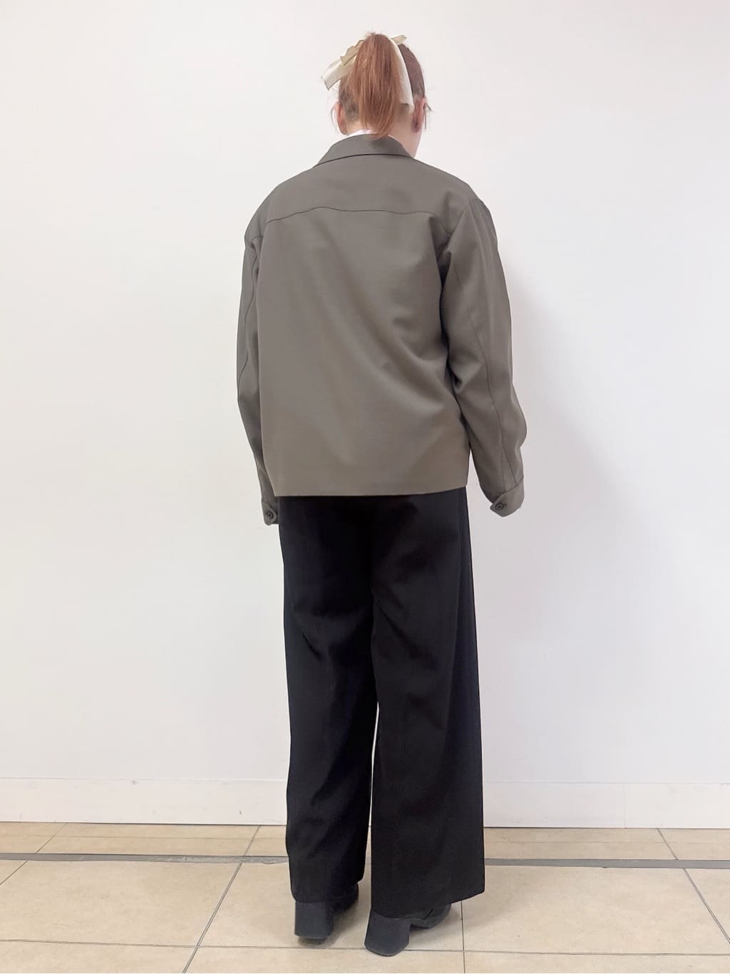 なかもとあきさんの「DRESSTERIOR｜【ウォッシャブル】ウールハリントン ジャケット」を使ったコーディネート