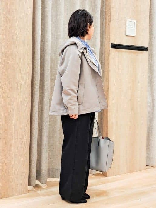 ふるさんの「grove｜フリルカラーリボンブラウス」を使ったコーディネート