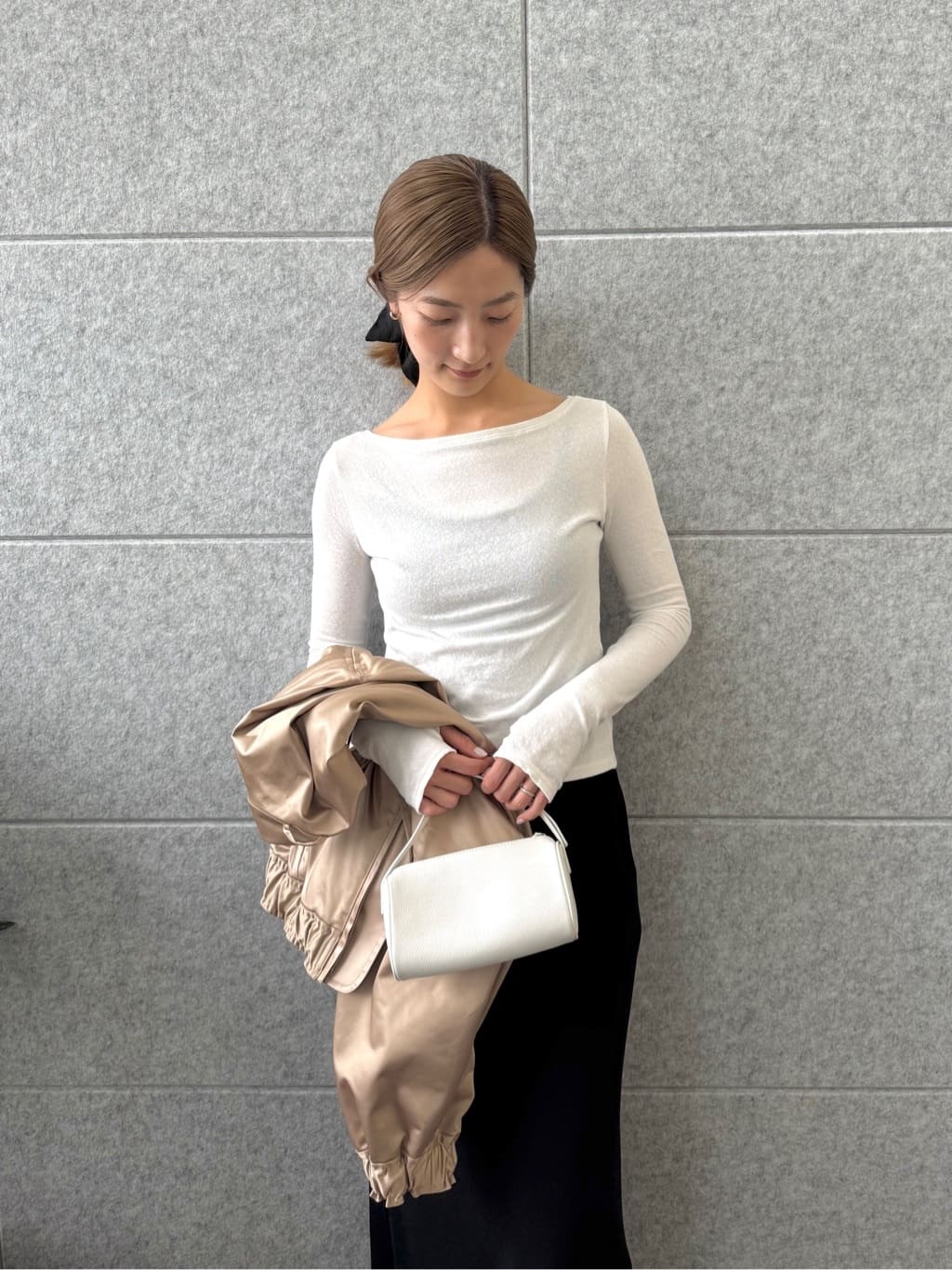 uchi__yamaさんの「CODE A｜【ReRe】easy－fit long skirt」を使ったコーディネート