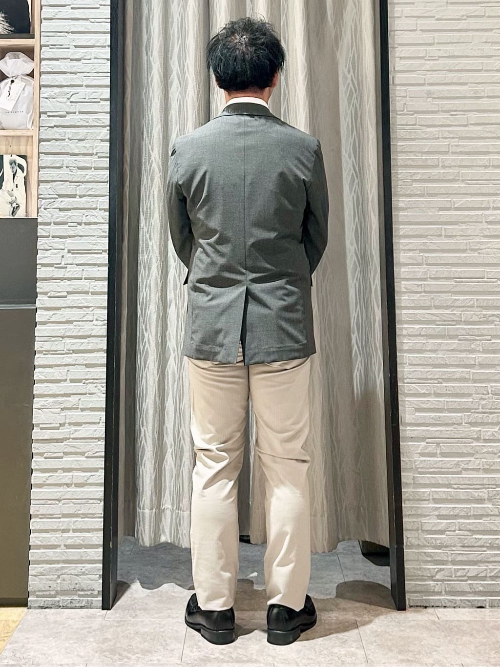KENJI Iさんの「THE SHOP TK｜CARREMAN/キャリーマン ジャケット セットアップ可／洗濯機OK」を使ったコーディネート
