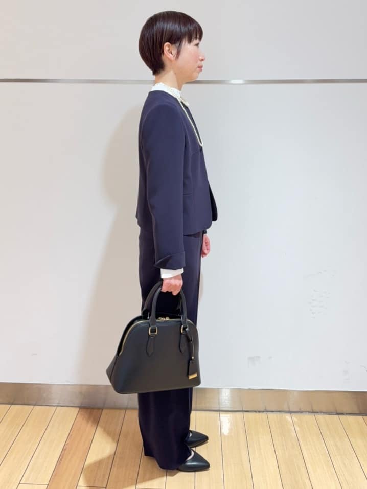 あやさんの「UNTITLED｜【仕事着/スーツ】ファンシーツイード ジャケット」を使ったコーディネート