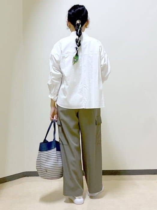  beni_gingerさんの「Reflect｜【羽織にも◎】ダンガリーシャツ」を使ったコーディネート
