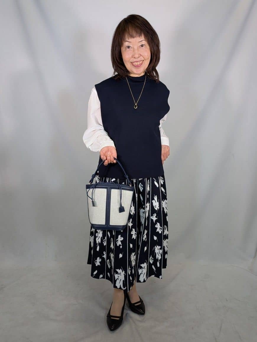 k.kazunoさんの「Reflect｜【ゆったり着られる◎】バンドカラーシャツブラウス」を使ったコーディネート