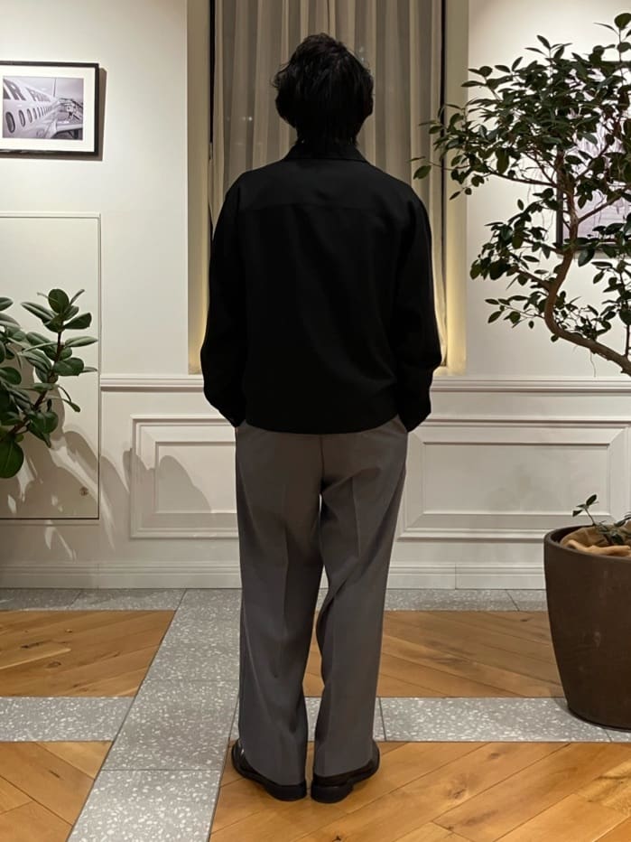 junyaさんの「DRESSTERIOR｜【ウォッシャブル】ウールハリントン ジャケット」を使ったコーディネート