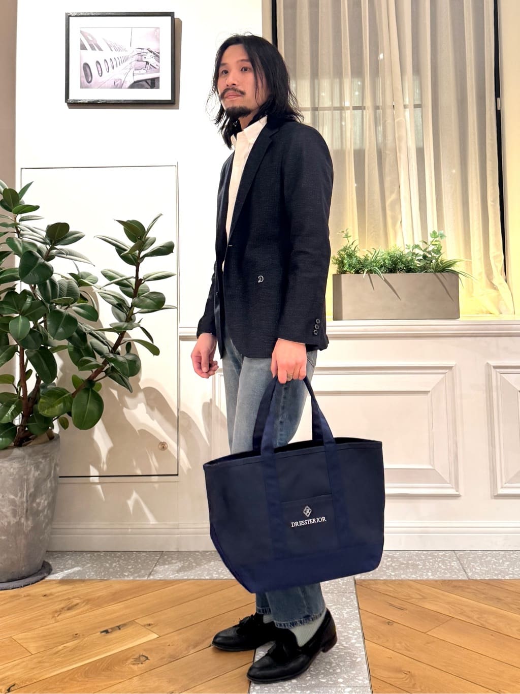 kawarataniさんの「DRESSTERIOR｜オックスフォード ラウンドカラーシャツ」を使ったコーディネート