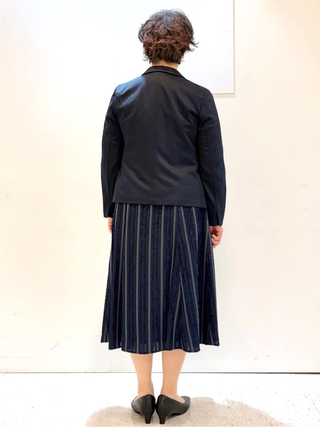 ヤスコさんの「Reflect｜【SS-4Lサイズ／UVカット／接触冷感】匠ジャケット／ベーシックテーラード」を使ったコーディネート
