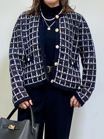 tomoさんの「UNTITLED｜【吸湿発熱/洗える】ハイネックインナー」を使ったコーディネート
