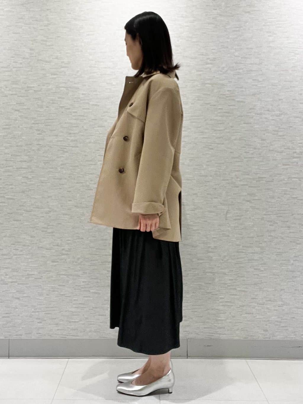 marikoさんの「Reflect｜【オン・オフ着回しやすい◎】ダブルブレストジャケット」を使ったコーディネート