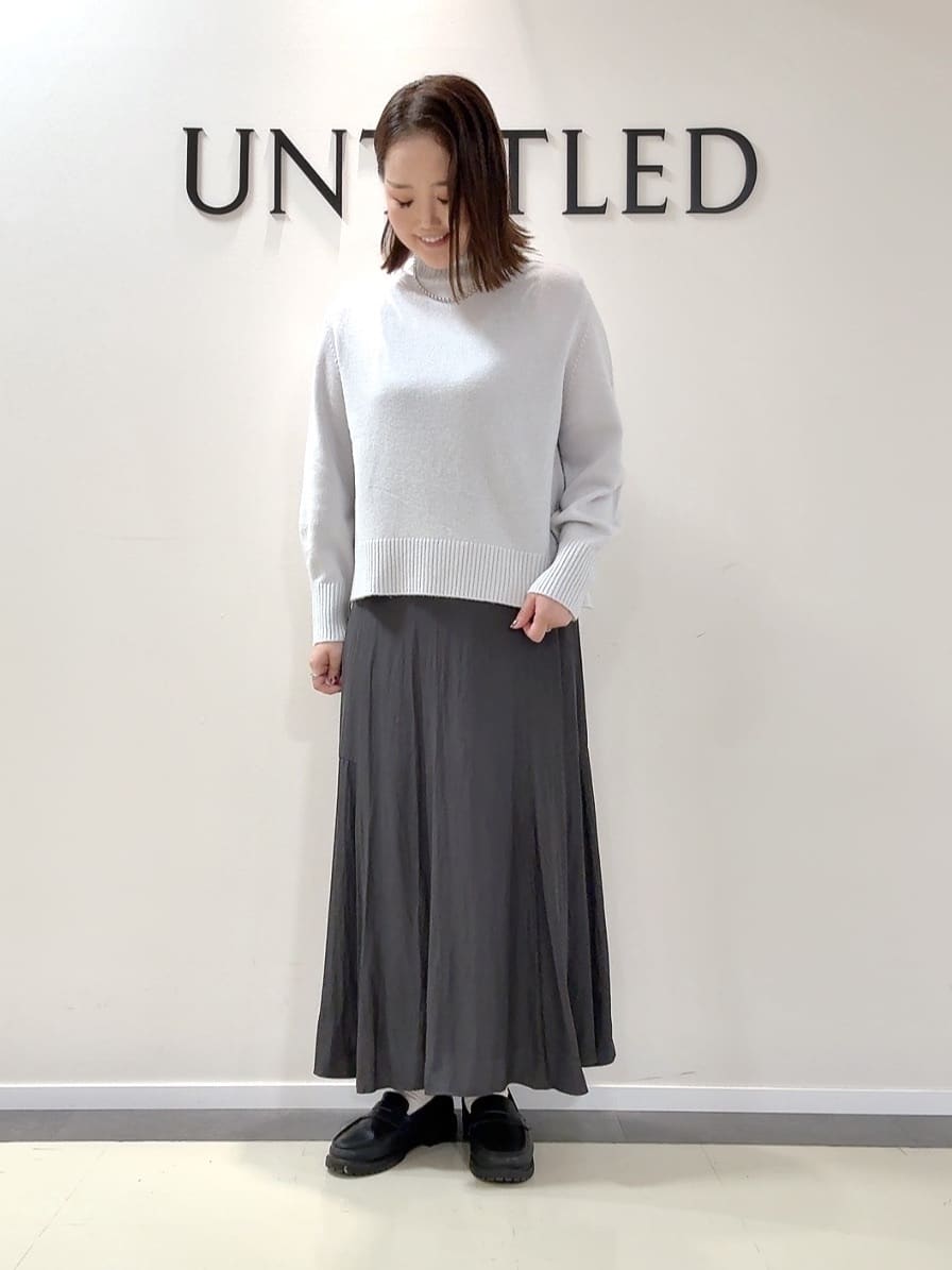 YUIさんの「UNTITLED｜【着回しが効く／オンオフアウター】ウールショートコート」を使ったコーディネート
