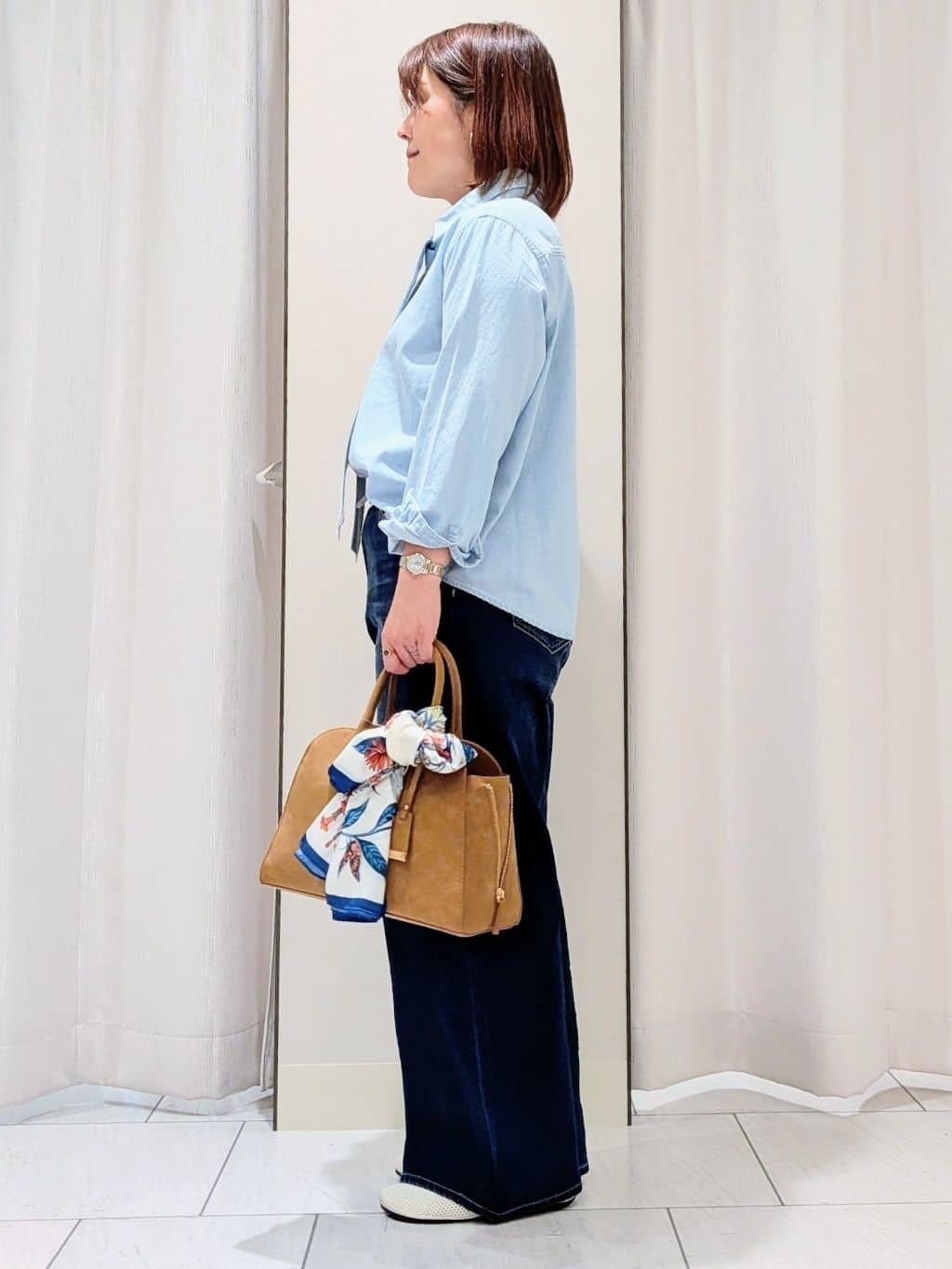 Onumaさんの「UNTITLED｜【人気デニム】MAKE&times;DENIM WIDE」を使ったコーディネート