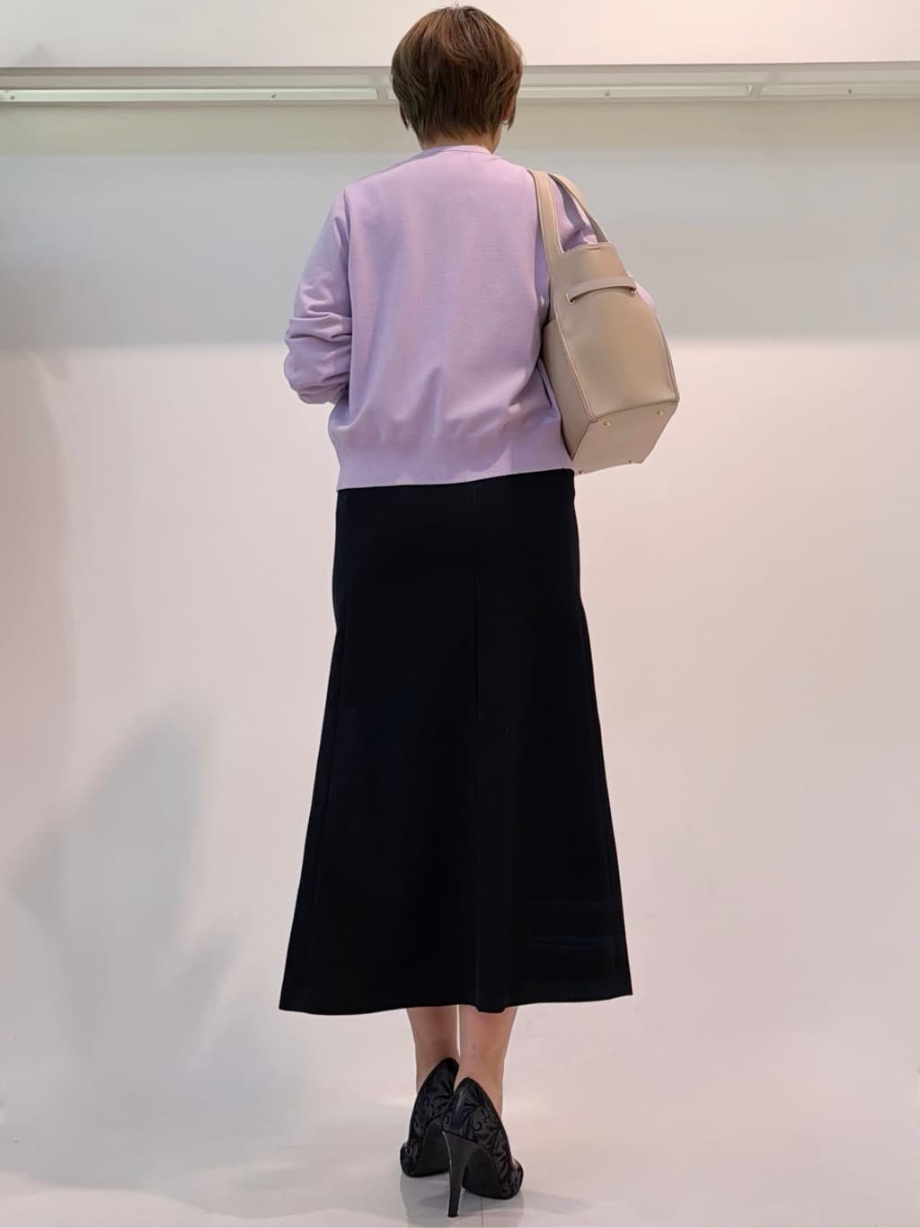 chiiさんの「COUP DE CHANCE｜【SS～Lサイズ展開／フラワー刺繍】クラフトカーディガン」を使ったコーディネート