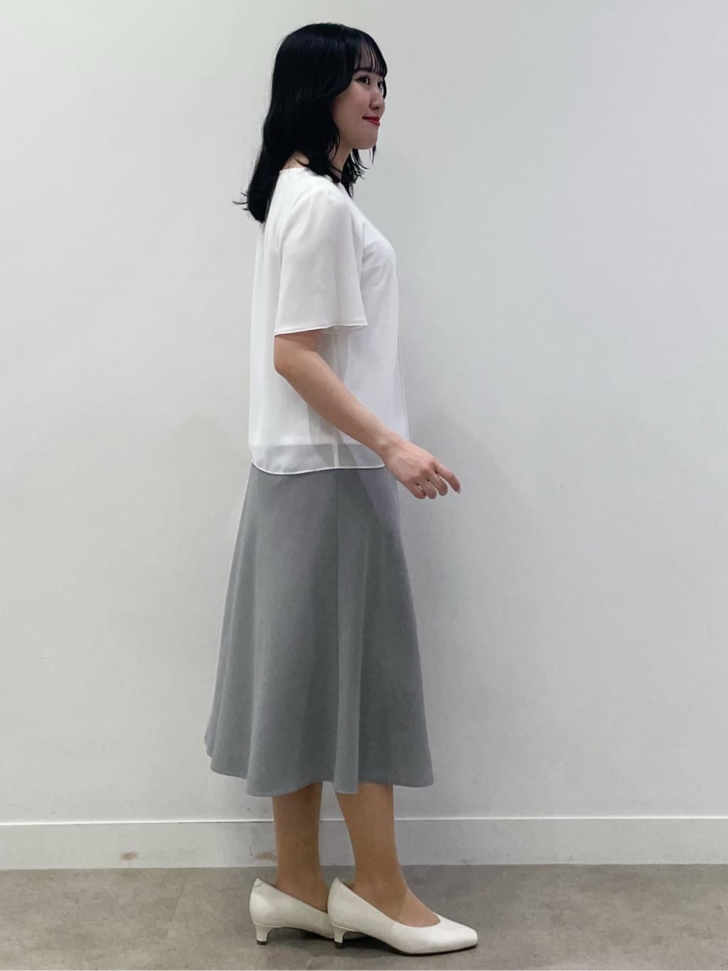 yukariさんの「Reflect｜【吸水速乾／セットアップ可】ノーカラージャケット」を使ったコーディネート