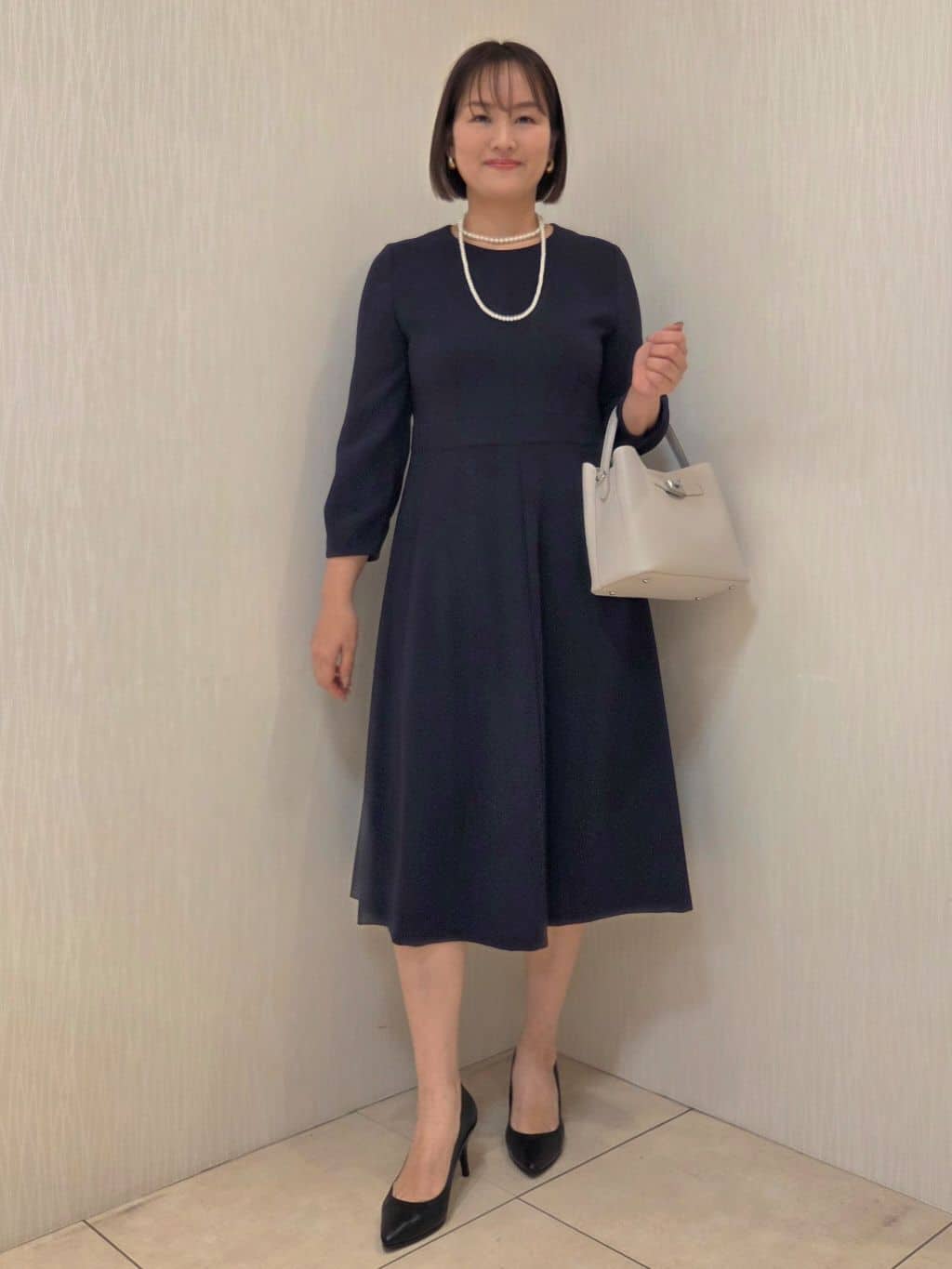 naokoさんの「UNTITLED｜【洗える/仕事着スーツ】ノーカラージャケット」を使ったコーディネート