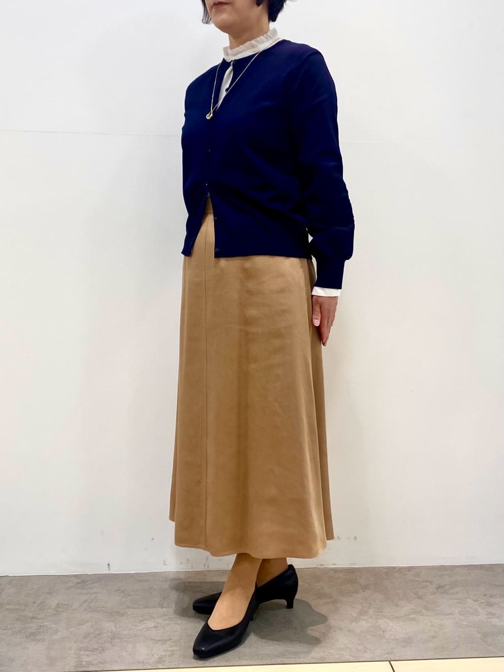 oharaさんの「Reflect｜レースデザインスリーブカーディガン」を使ったコーディネート