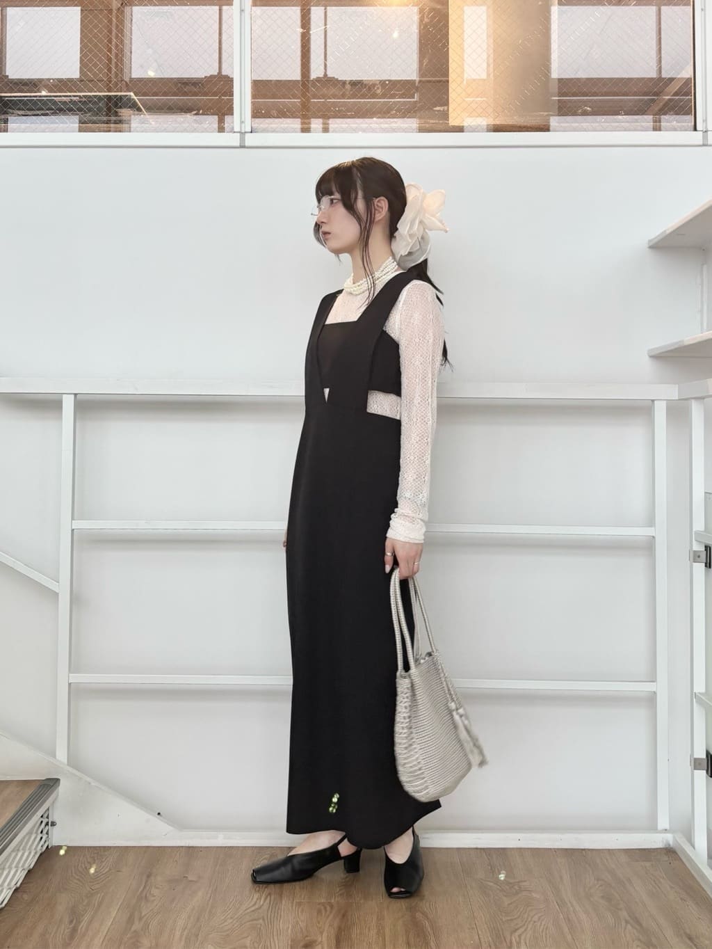 ibukiさんの「INDIVI｜ビスチェSETワンピース」を使ったコーディネート