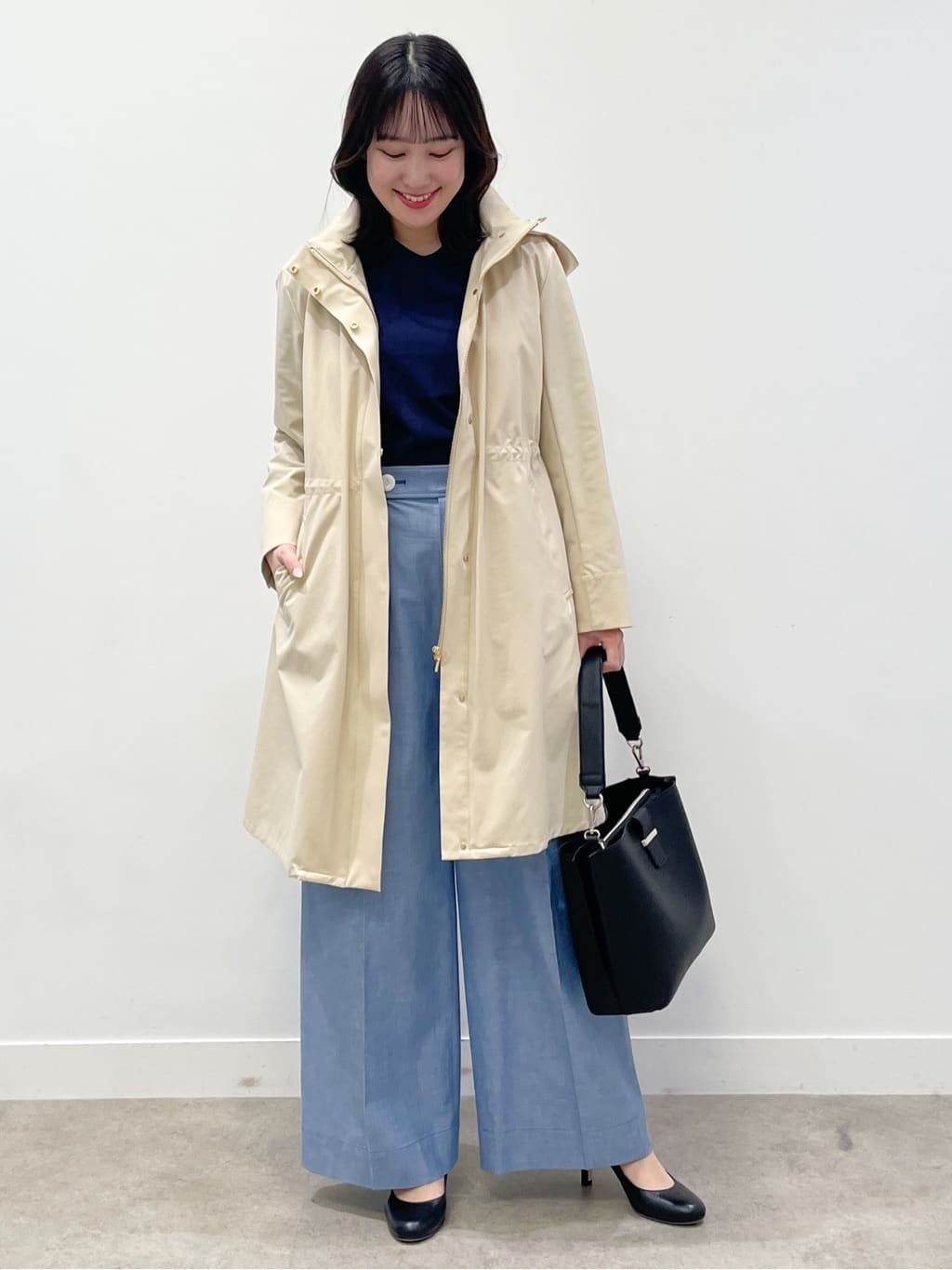 yukariさんの「Reflect｜【中綿ライナー付き】ライナー付きフーデッドロングコート」を使ったコーディネート