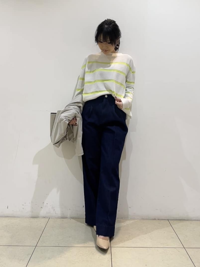 watanabeさんの「UNTITLED｜【定番人気/はっ水/洗える】タスランショートトレンチコート」を使ったコーディネート