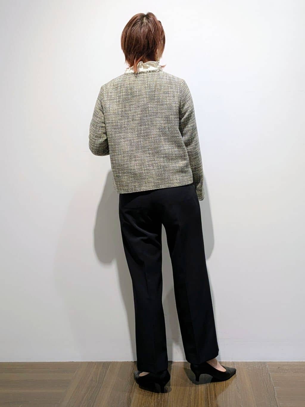 4410さんの「THE SHOP TK｜【通勤にもカジュアルにも】ギャザーリボンタイブラウス」を使ったコーディネート