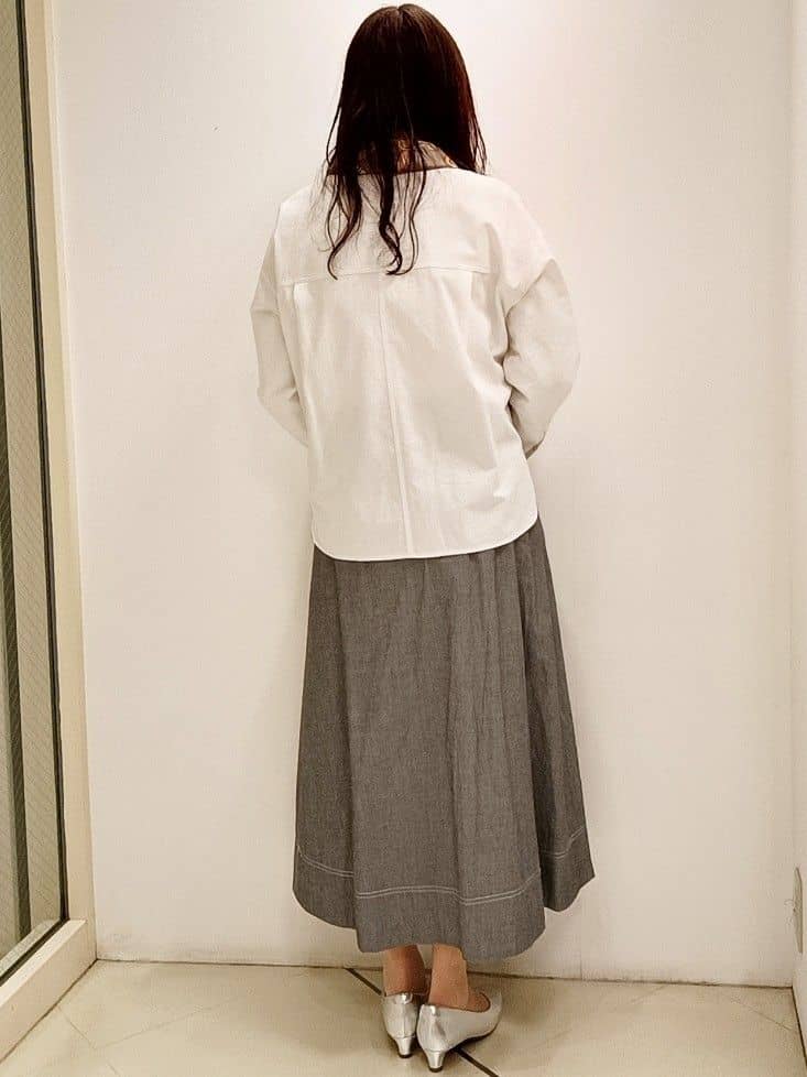 Mayさんの「Reflect｜【羽織にも◎】ダンガリーシャツ」を使ったコーディネート