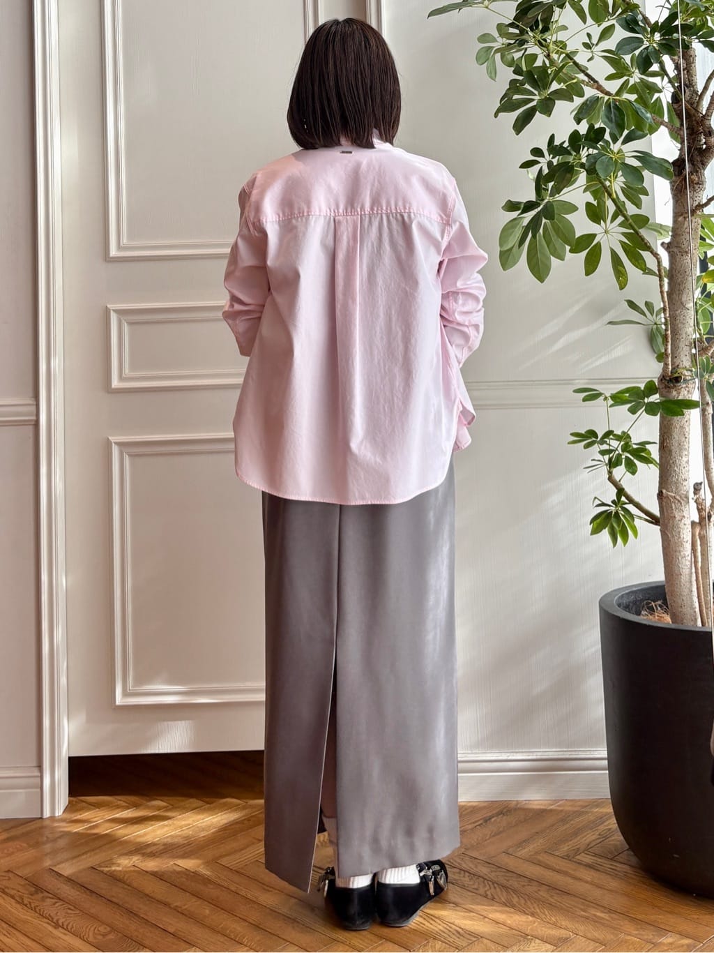 nakaoさんの「DRESSTERIOR｜◆【美人百花/モデル美香着用】コンフォートアイラインキャミワンピース」を使ったコーディネート