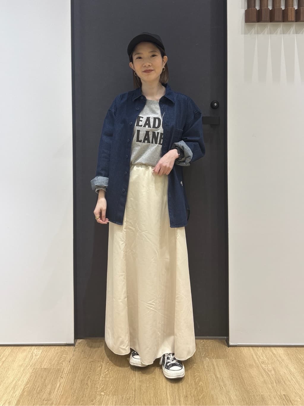 risaさんの「Dessin｜【ユニセックス/洗える】10OZデニムシャツ」を使ったコーディネート