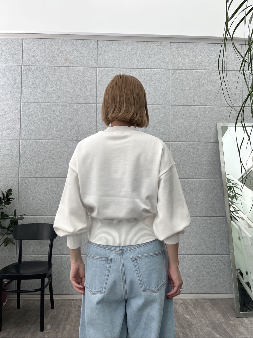 Harukaさんの「INDIVI｜Timeless｜フォルムロゴニット」を使ったコーディネート