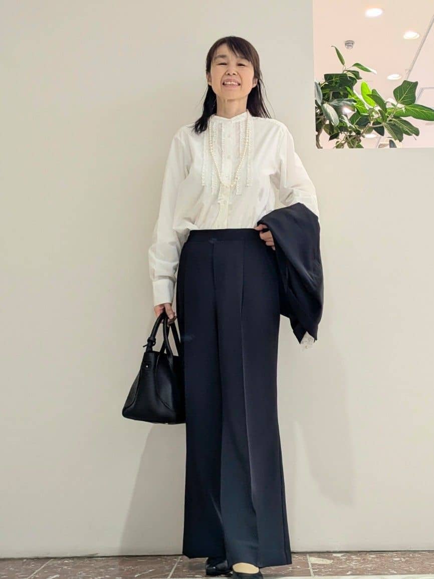 keikoさんの「Dessin｜【入卒/セレモニー/お仕事/セットアップ可能】ダブルジャケット」を使ったコーディネート