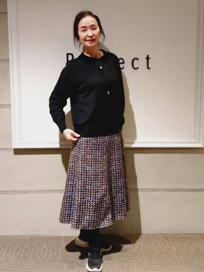 Kさんの「Reflect｜【着映え◎】衿つきニットトップス」を使ったコーディネート