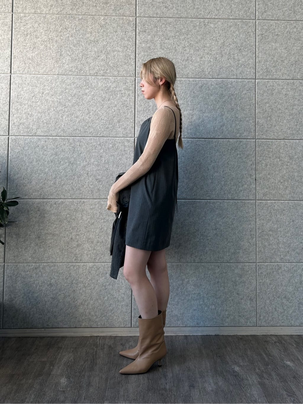 honoka Aさんの「CODE A｜tailored mood mini dress」を使ったコーディネート