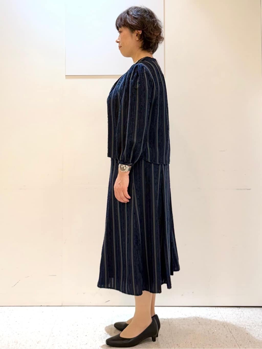 ヤスコさんの「Reflect｜【SS-4Lサイズ／UVカット／接触冷感】匠ジャケット／ベーシックテーラード」を使ったコーディネート