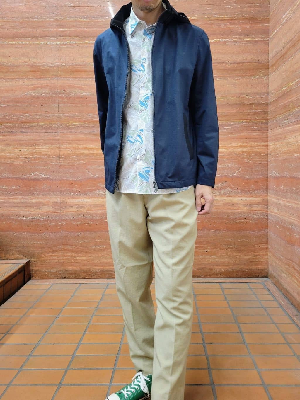piroyaさんの「TAKEO KIKUCHI｜2WAYアクティブ ライト ブルゾン」を使ったコーディネート
