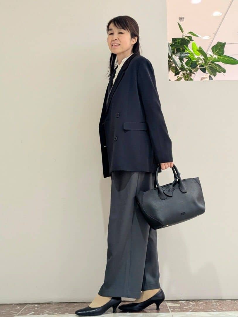 keikoさんの「Dessin｜【入卒/セレモニー/お仕事/セットアップ可能】ダブルジャケット」を使ったコーディネート