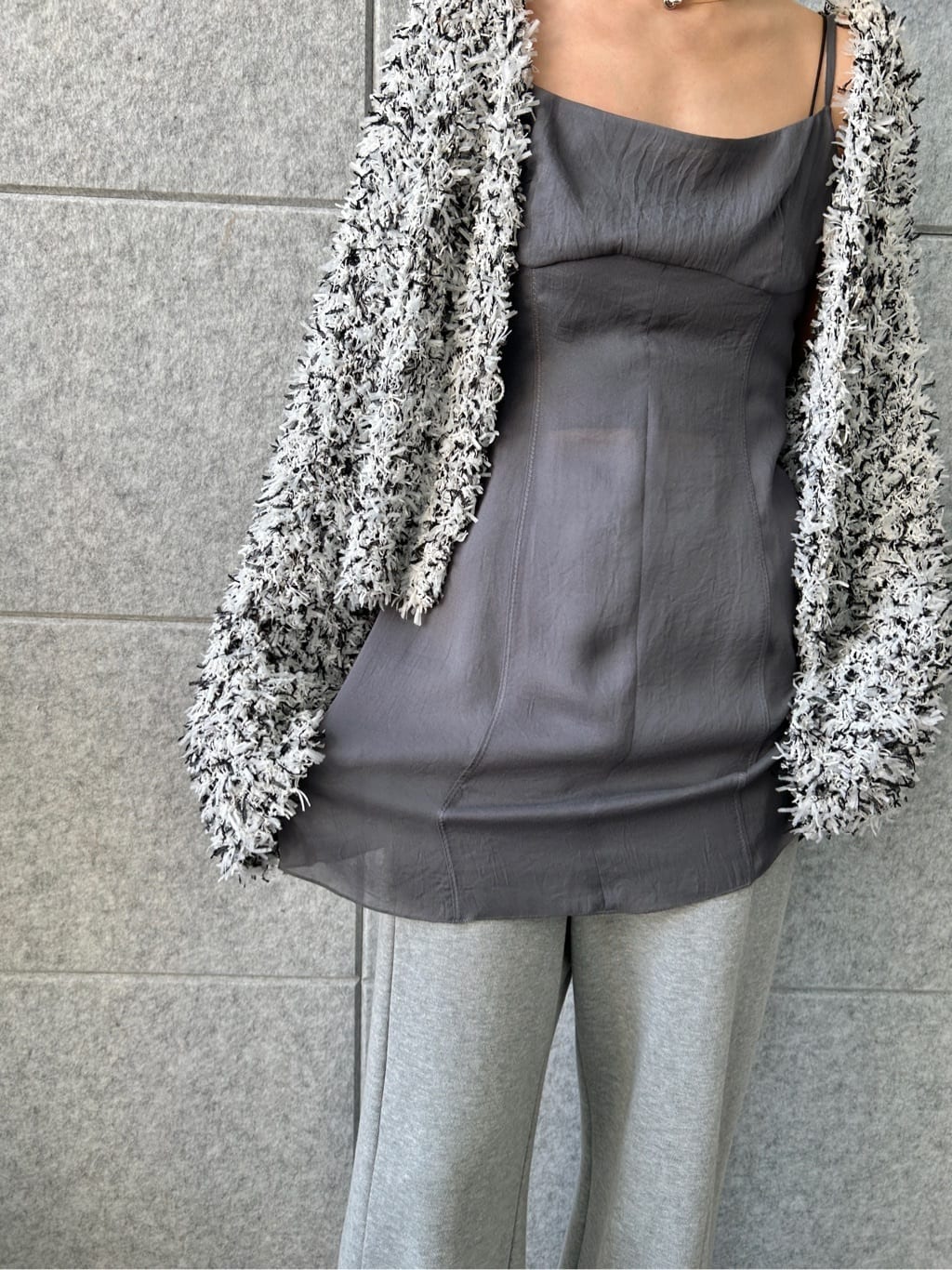 harunaさんの「CODE A｜【Re】ribbon sweat pants」を使ったコーディネート